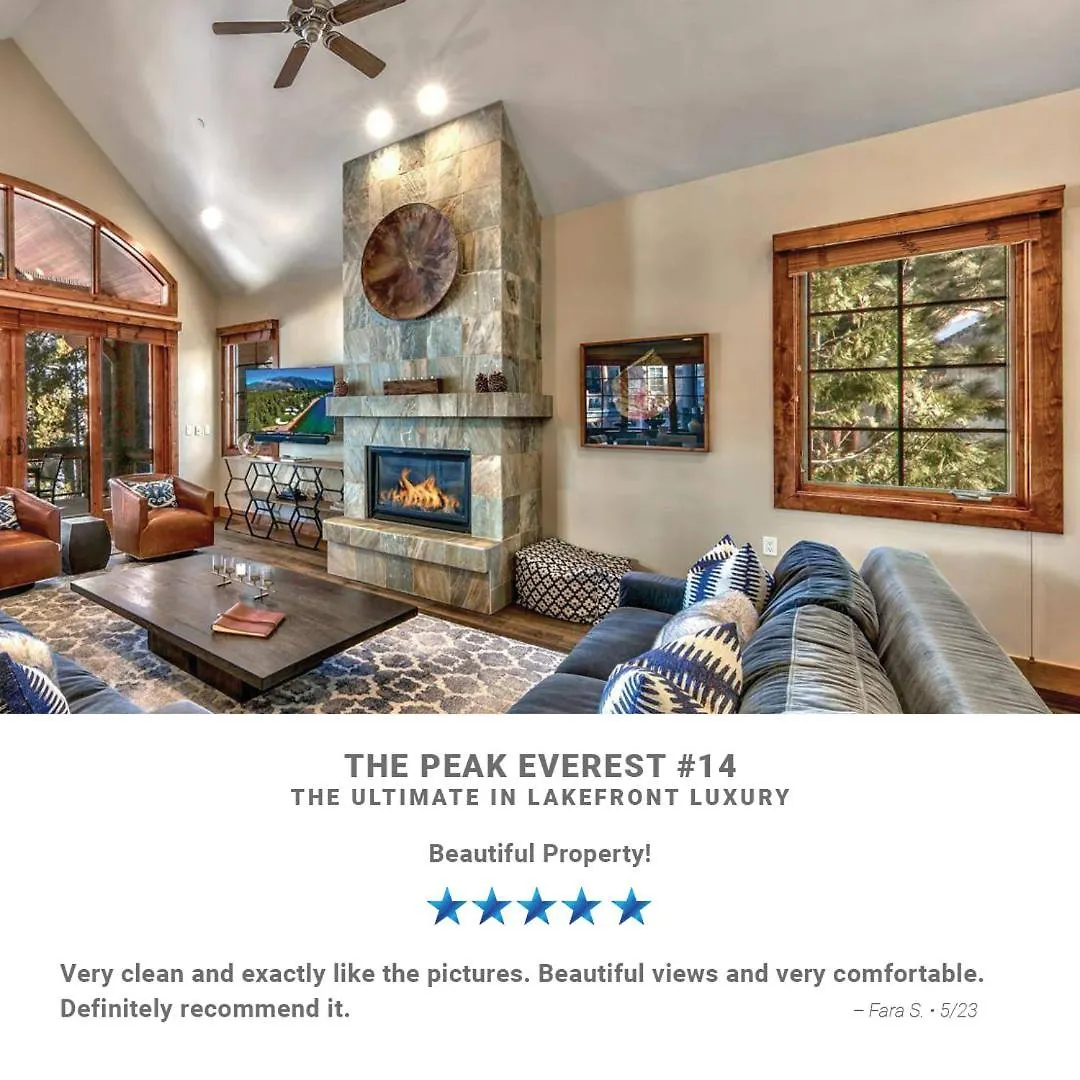 The Peak Everest 14 - The Ultimate In Lakefront Luxury 南太浩湖 0*,  美国